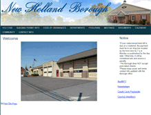 Tablet Screenshot of newhollandborough.org